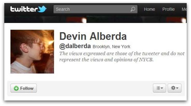 Devin Alberda Twitter Bio